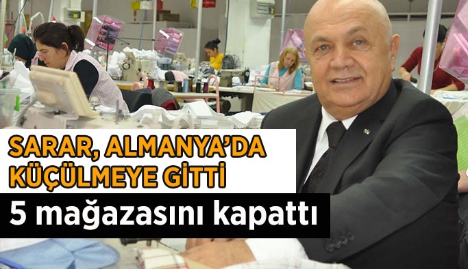 SARAR, ALMANYA’DA KÜÇÜLMEYE GİTTİ