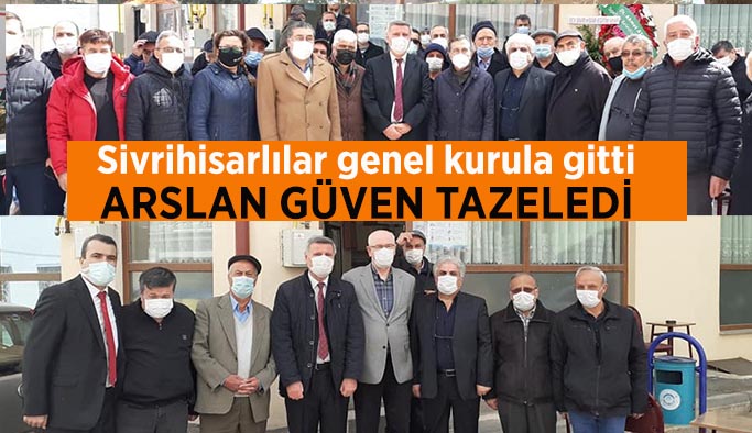 Sivrihisarlılarda başkan değişmedi: İsmail Arslan