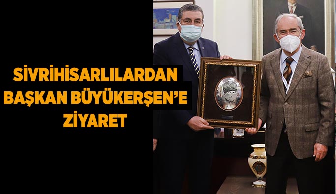 Sivrihisarlılardan Başkan Büyükerşen’e ziyaret