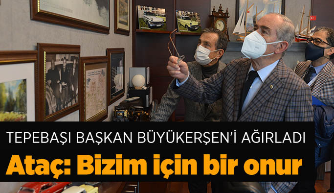 Tepebaşı Başkan Büyükerşen’i ağırladı