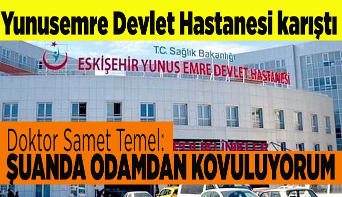 Yunusemre Devlet Hastanesi karıştı