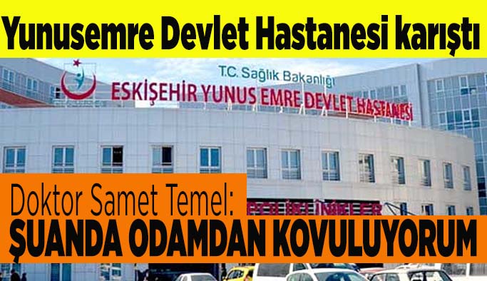 Yunusemre Devlet Hastanesi karıştı