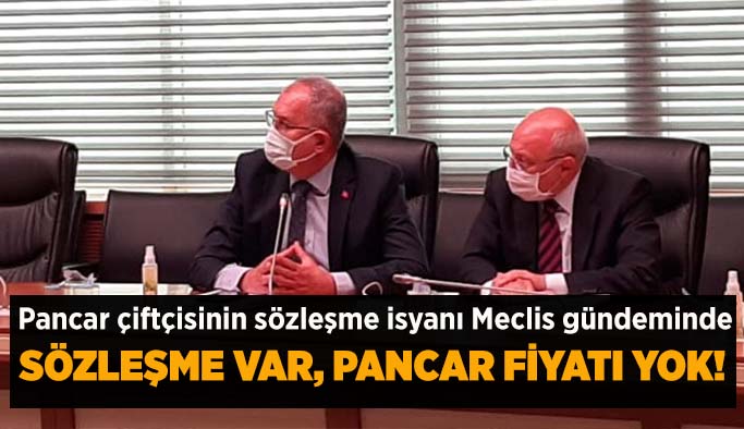 CHP’li Çakırözer: Sözleşmede pancar fiyatı yer almalı, çiftçi ne kadar alacağını bilmeli