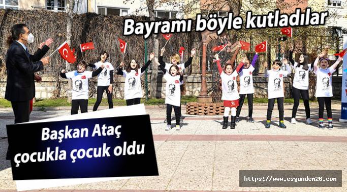 Çocuklarımız ulu önder Atatürk’ün izinde