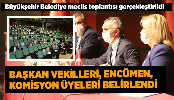 Eskişehir Büyükşehir Belediyesi Nisan ayı meclis toplantısı gerçekleştirildi