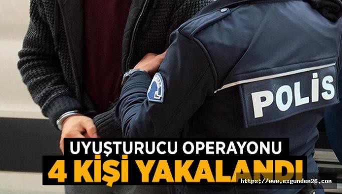 ESKİŞEHİR’DE UYUŞTURUCU OPERAYONU