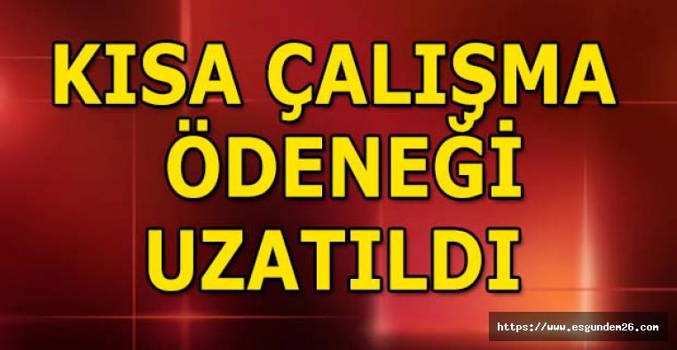 Kısa çalışma ödeneğinde önemli karar