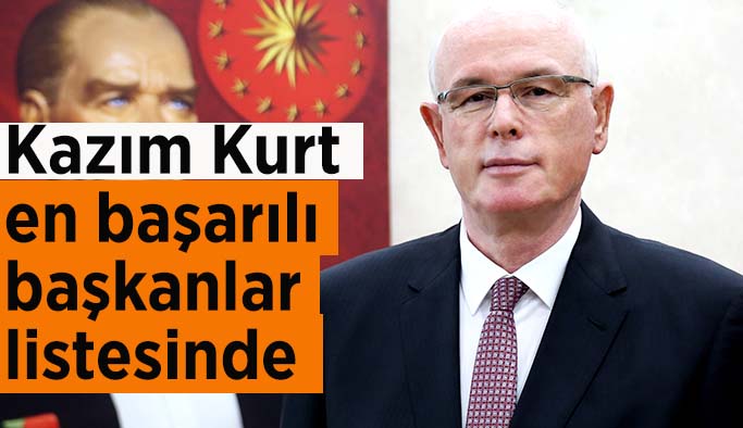 Kurt son iki yılın en başarılı ilçe belediye başkanları listesinde