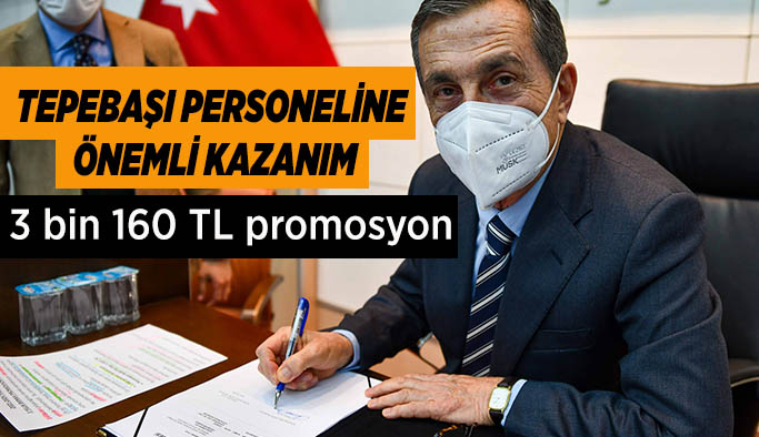 Tepebaşı personeli için önemli kazanım