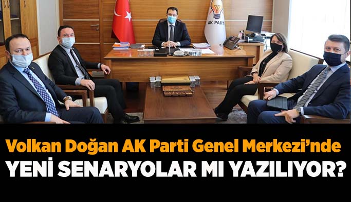 Volkan Doğan AK Parti Genel Merkezi’nde