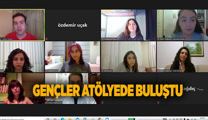 Gençler atölyede buluştu