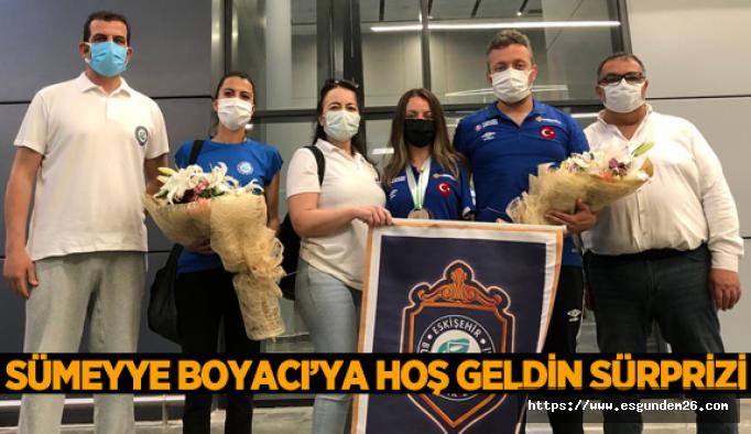 SÜMEYYE BOYACI’YA HOŞ GELDİN SÜRPRİZİ