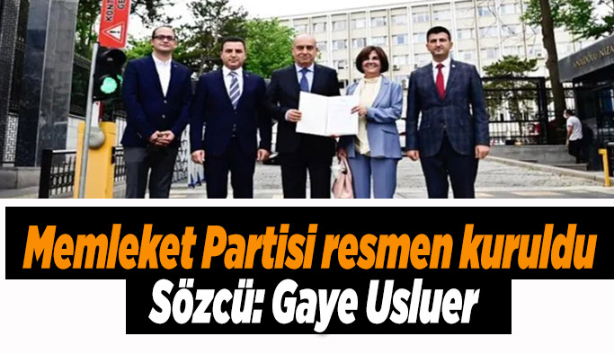 Usluer parti sözcüsü oldu