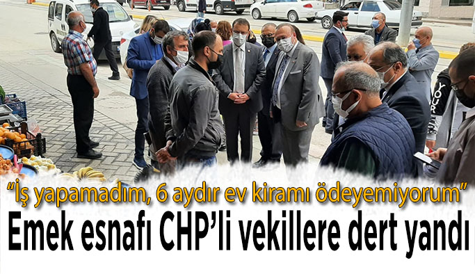 CHP’nin Ekonomi Masası Ertaş Caddesi esnafını dinledi