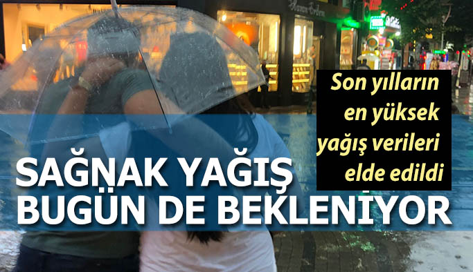 Eskişehir'de sağnak yağış devam edecek