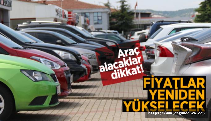 ESKİŞEHİR’DE İKİNCİ EL OTOMOBİL PİYASASI HAREKETLENDİ