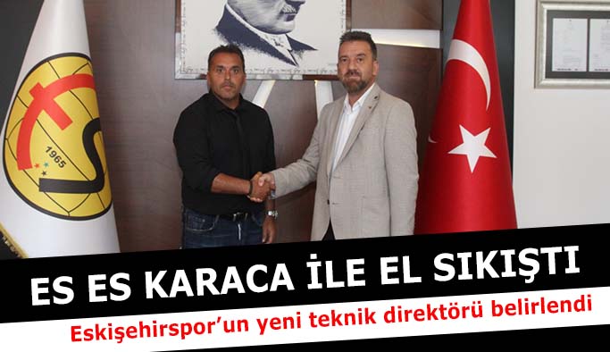Eskişehirspor'un yeni teknik direktörü belirlendi