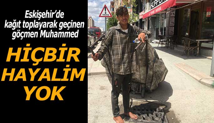 Herkes bayram yaparken onlar ekmek peşinde