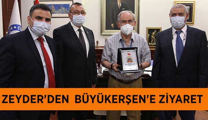 Zeyder'den Başkan Büyükerşen'e ziyaret