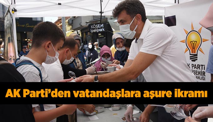 AK Parti’den vatandaşlara aşure ikramı