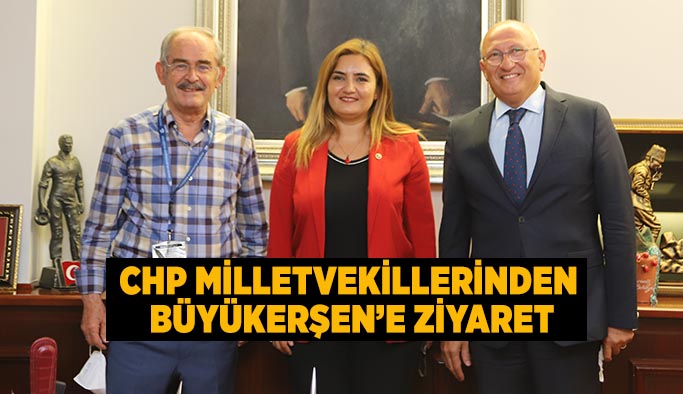 CHP milletvekillerinden Büyükerşen’e ziyaret