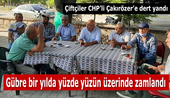 CHP’li Çakırözer Çifteler’de vatandaşı dinledi