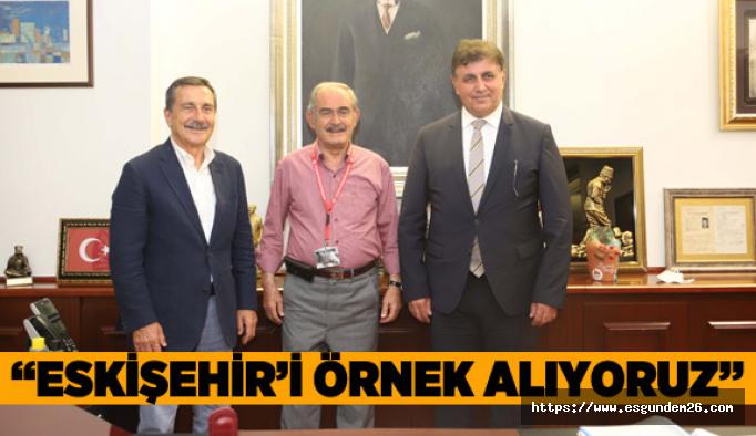 Karşıyaka Belediye Başkanı’ndan Büyükerşen’e ziyaret