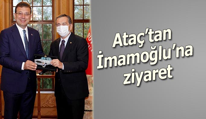 Başkan Ataç, İBB Başkanı İmamoğlu ile buluştu