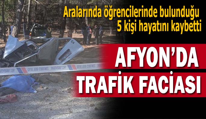 Aralarında öğrencilerinde bulunduğu  5 kişi hayatını kaybetti