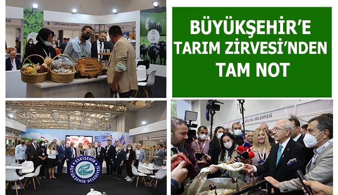 Büyükşehir’e Tarım Zirvesi’nden tam not