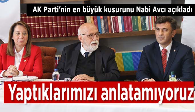 Nabi Avcı, AK Parti’nin Eskişehir’deki yatırımlarını değerlendirdi