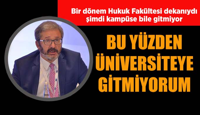 Prof. Dr. Ufuk Aydın: Yaklaşık 60 üniversite gezmişimdir. Hiçbirinde böyle bir şey görmedim