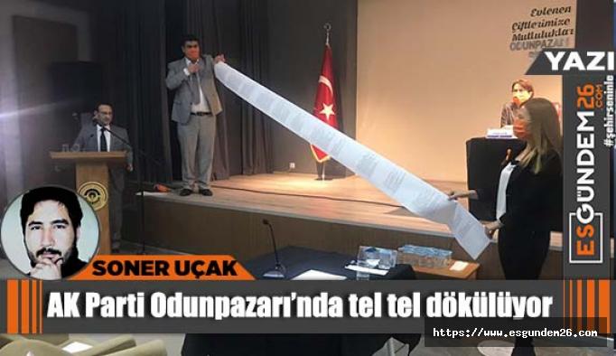 AK Parti Odunpazarı’nda tel tel dökülüyor