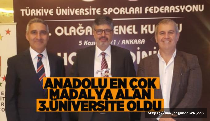 Anadolu Üniversitesi, 37 yılda 16 bin sporcu yetiştirdi