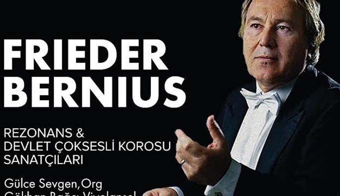 Frieder Bernius ilk defa Türkiye’de konser verecek