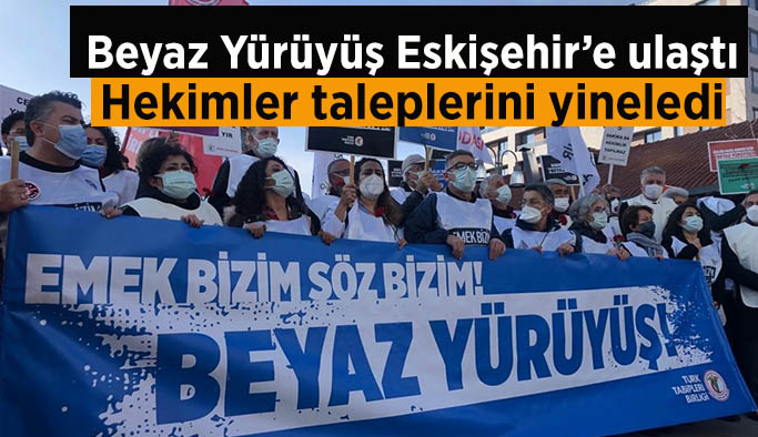 Hekimler Ankara'ya yürüyor