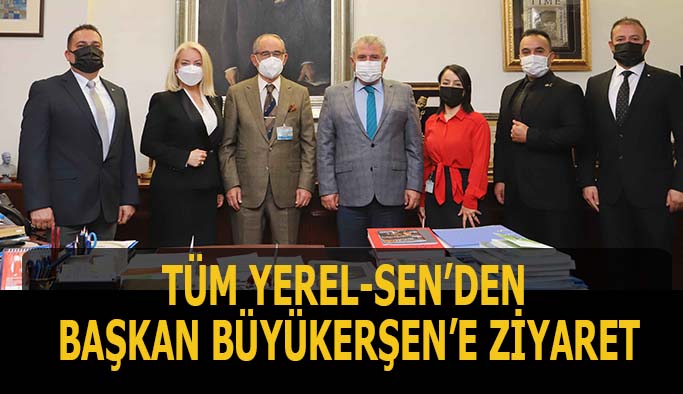 Tüm Yerel-Sen’den Başkan Büyükerşen’e ziyaret