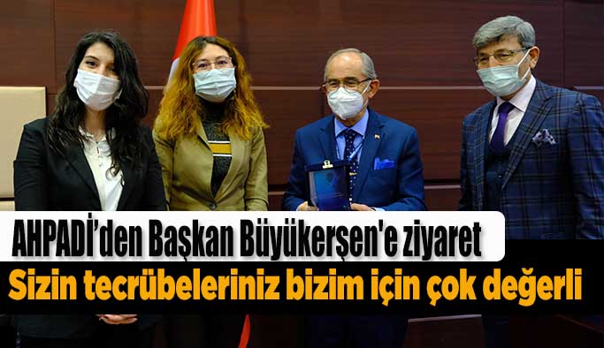 AHPADİ’den Başkan Büyükerşen'e ziyaret