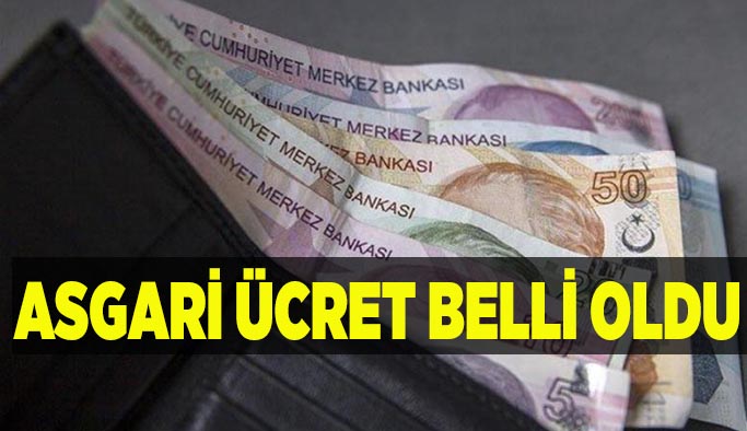 Asgari ücret belli oldu kim ne kadar alacak