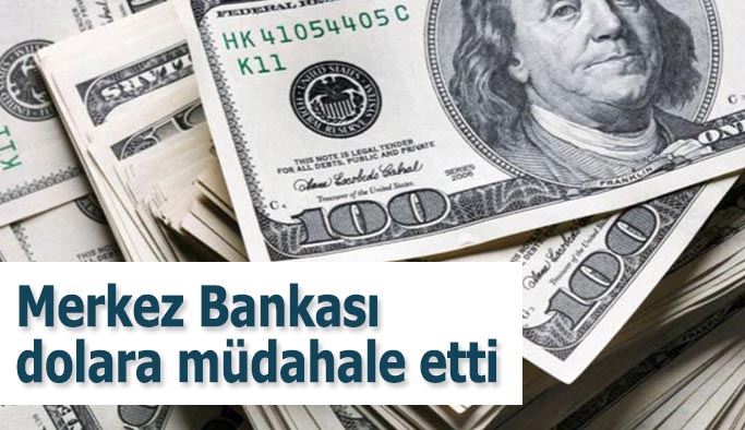 Merkez Bankası’ndan dolara müdahale geldi