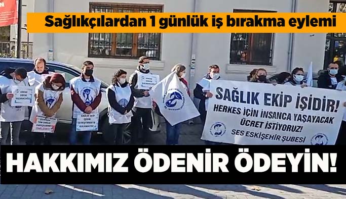 SES: Haklarımız için alanlardayız!