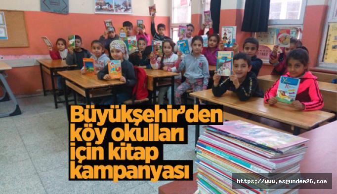 Büyükşehir kitap toplama kampanyası ile köy okullarına destek oluyor