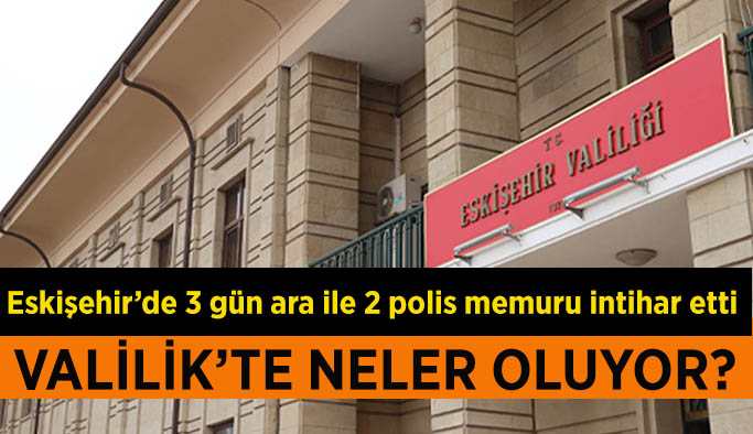 Eskişehir’de 3 gün ara ile 2 polis memuru intihar etti