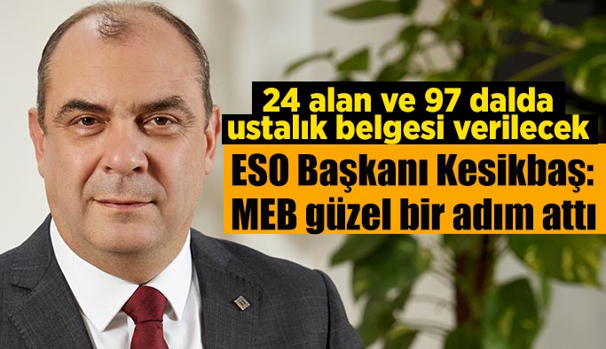 Lise ve üniversite mezunları ustalık belgesine sahip olacak