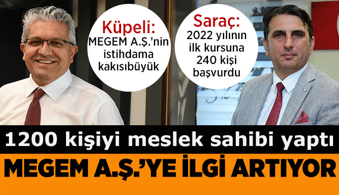 MEGEM A.Ş.’ye ilgi artarak devam ediyor