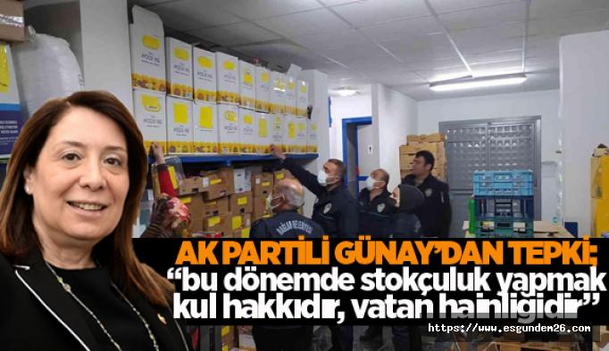 AK Partili Günay, ayçiçek yağı krizinde stokçuları sert sözlerle eleştirdi