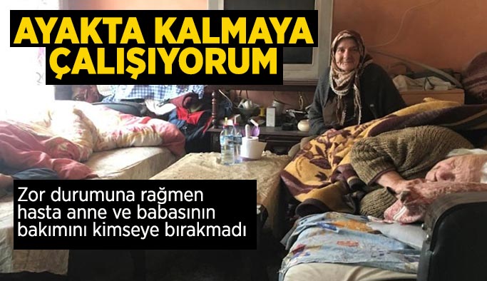 "Anne ve babamı yurda vermemi söylediler, kıyamadım vermedim”