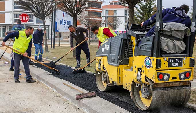 Asfalt çalışmaları tekrar başladı