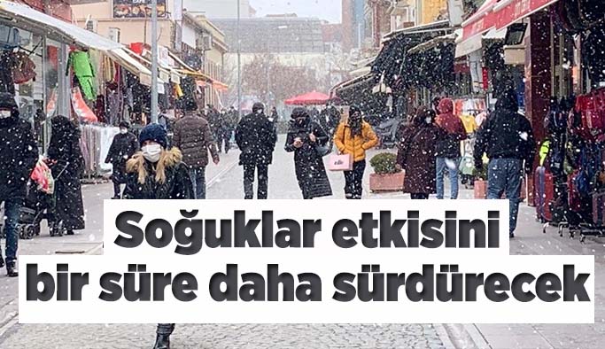 Eskişehir’de yer yer kar yağışı etkili olmaya başladı