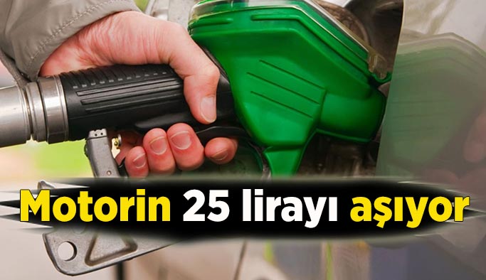 Motorin 25 lirayı aşacak